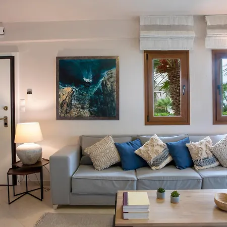 Exceptional Beachfront Villa Blue Cocoon Pefkochori Exterior foto